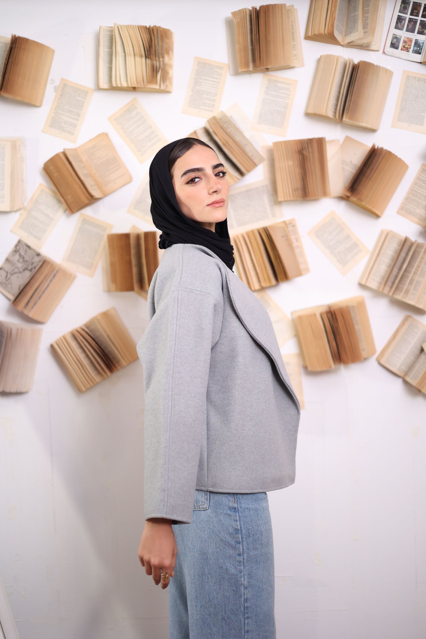 Long Sleeve wool Jacket