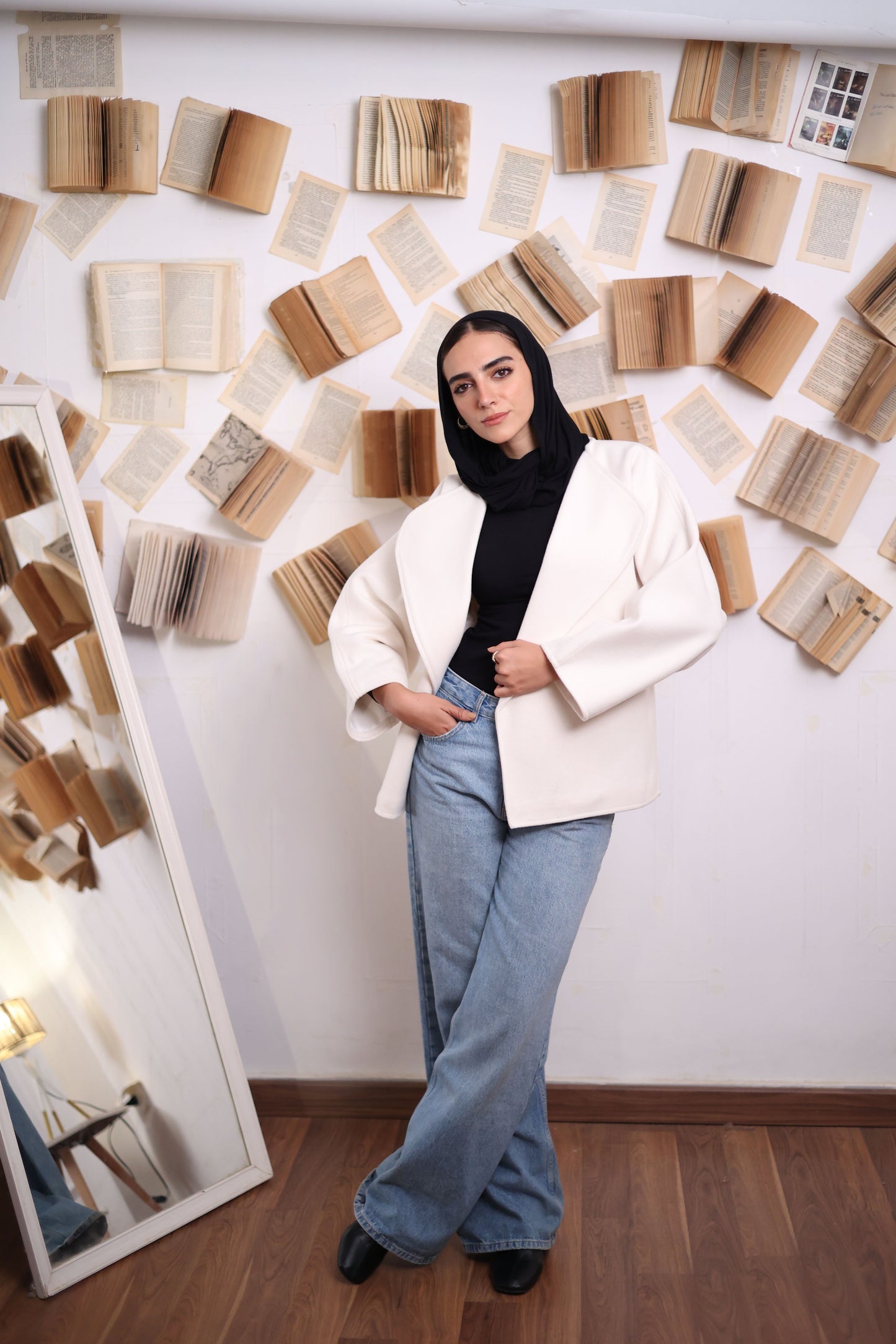 Long Sleeve wool Jacket