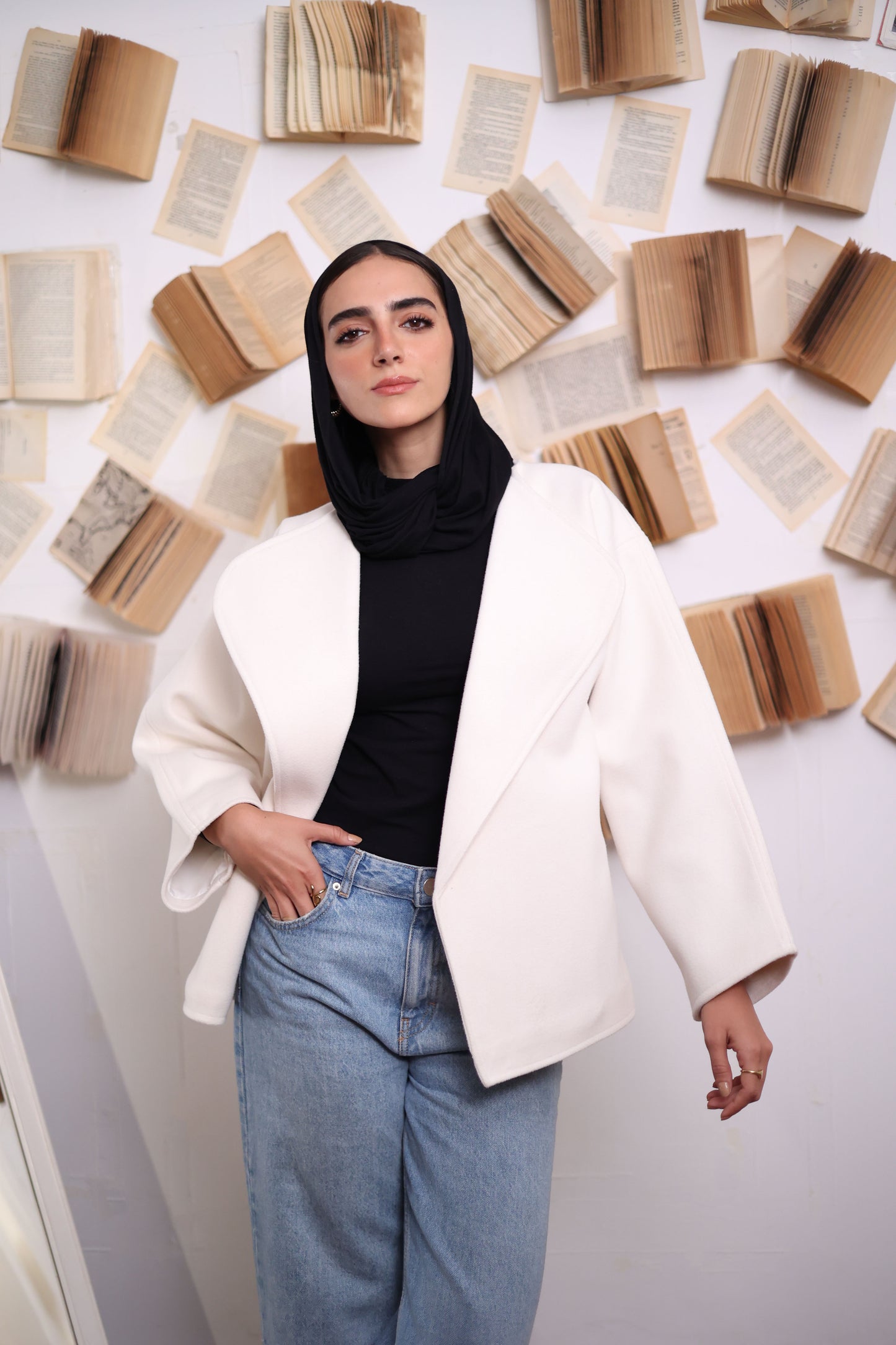 Long Sleeve wool Jacket