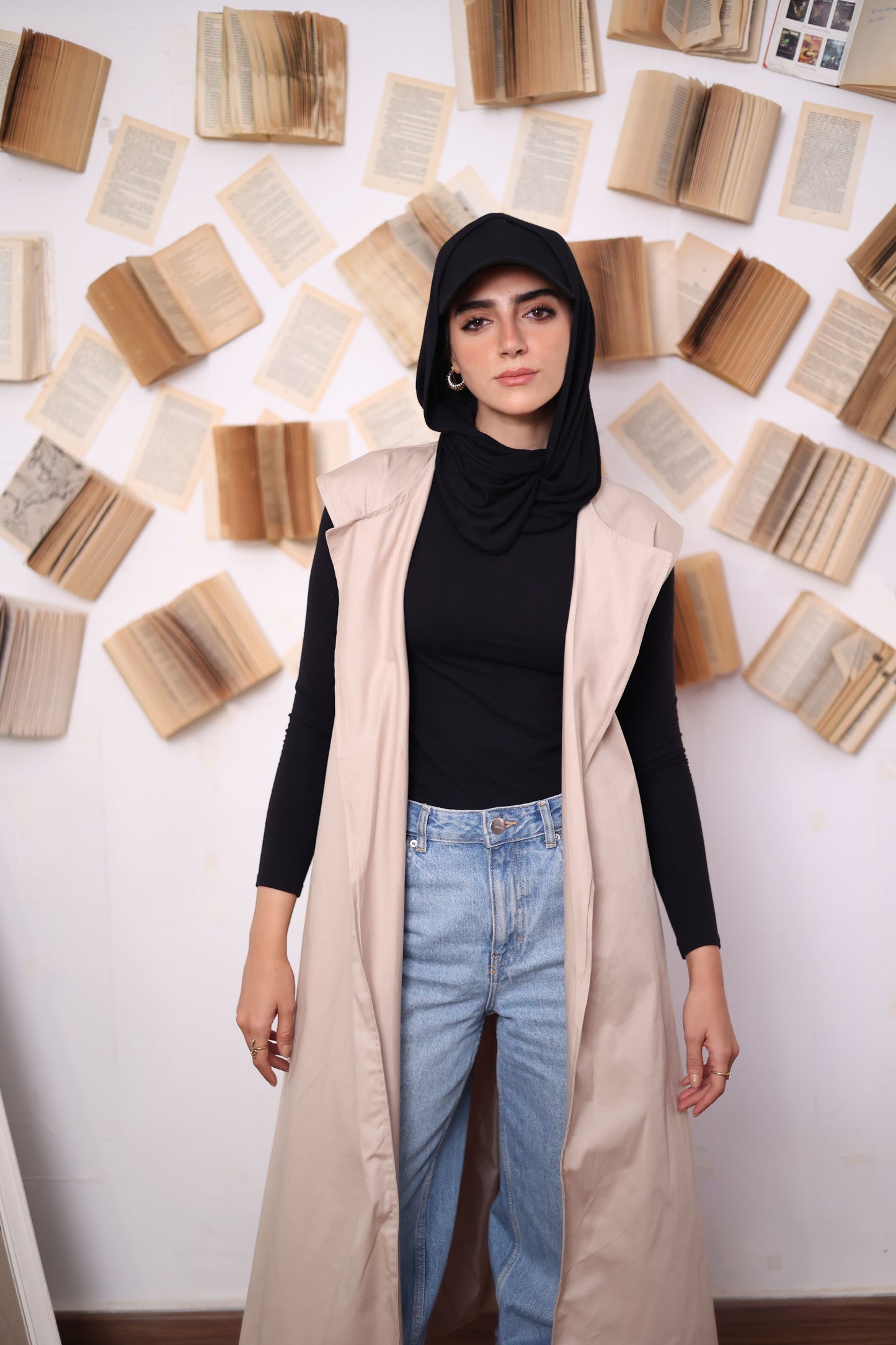 Sleeveless Trench Vest