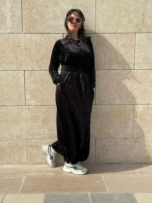 Velvet Jumpsuit