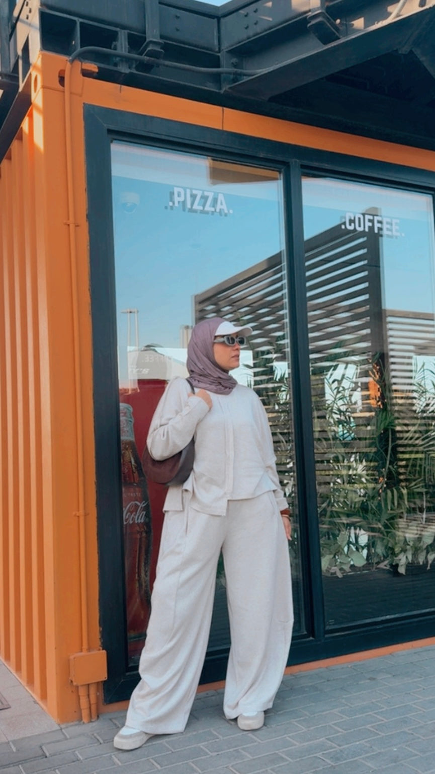 The Cozy Knit Set - Off White