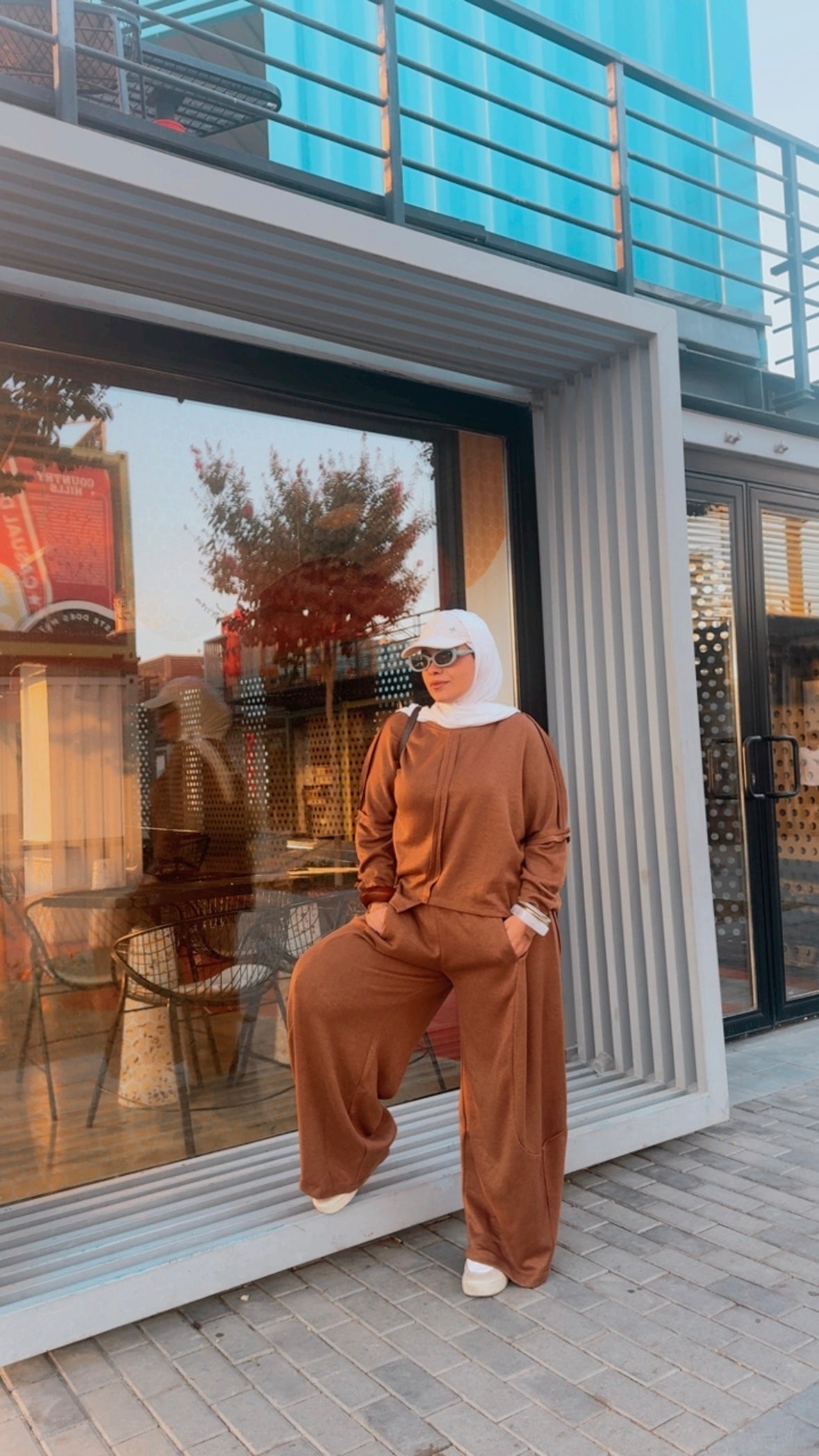 The Cozy Knit Set - Toffee Brown
