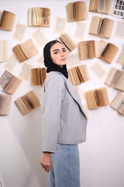 Long Sleeve wool Jacket
