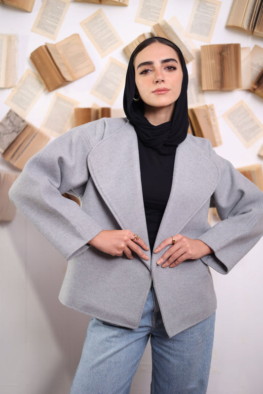 Long Sleeve wool Jacket
