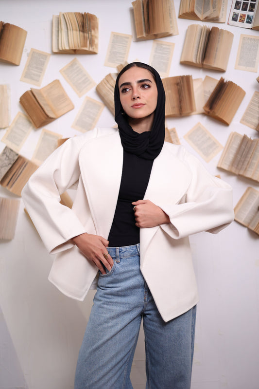 Long Sleeve wool Jacket