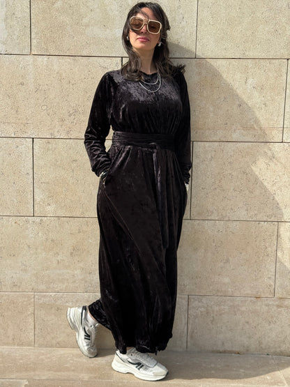 Velvet Jumpsuit