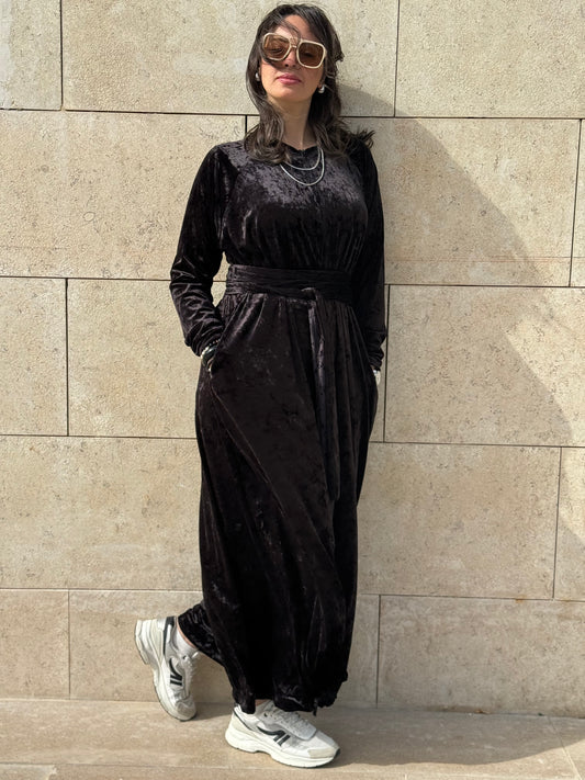 Velvet Jumpsuit
