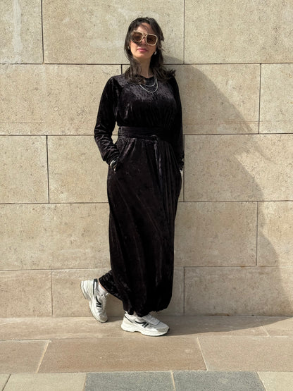 Velvet Jumpsuit