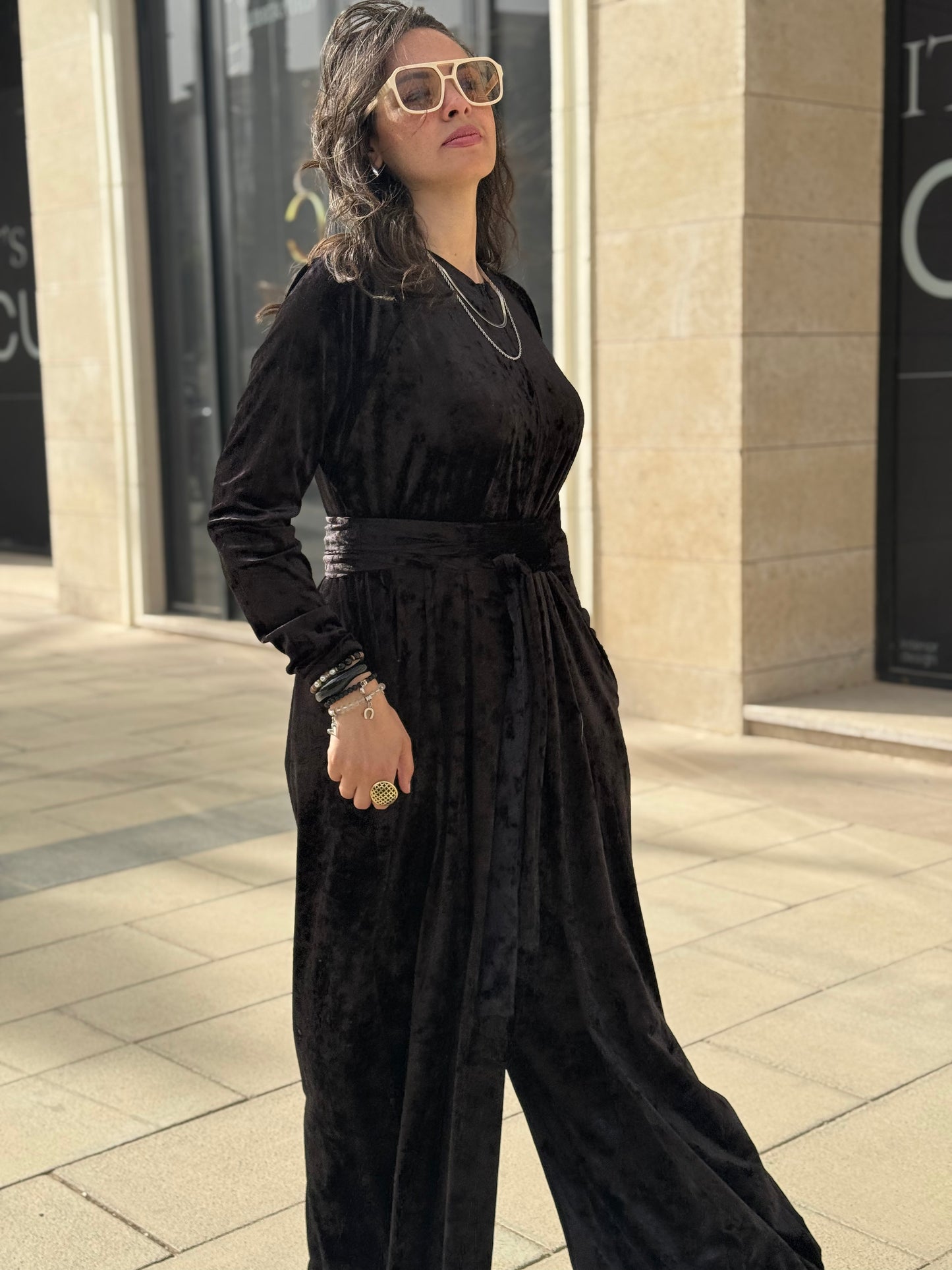 Velvet Jumpsuit