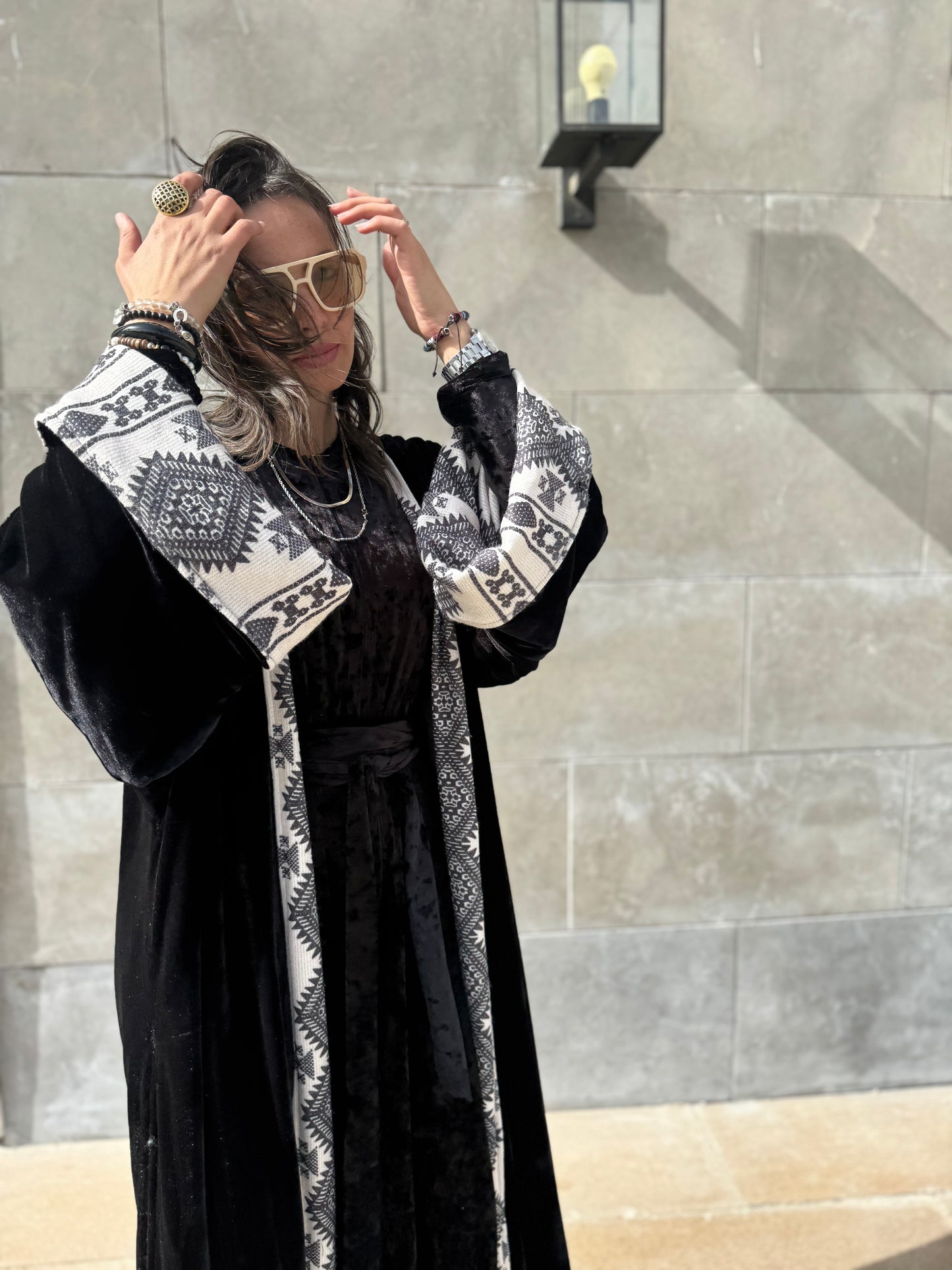 Luna Dual-Face Caftan