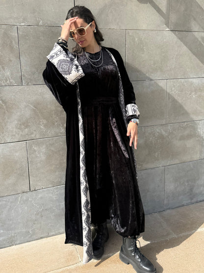 Luna Dual-Face Caftan