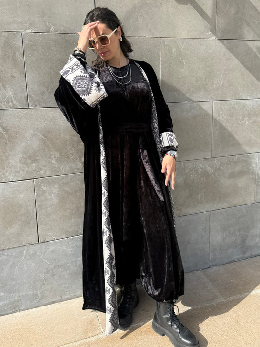 Luna Dual-Face Caftan