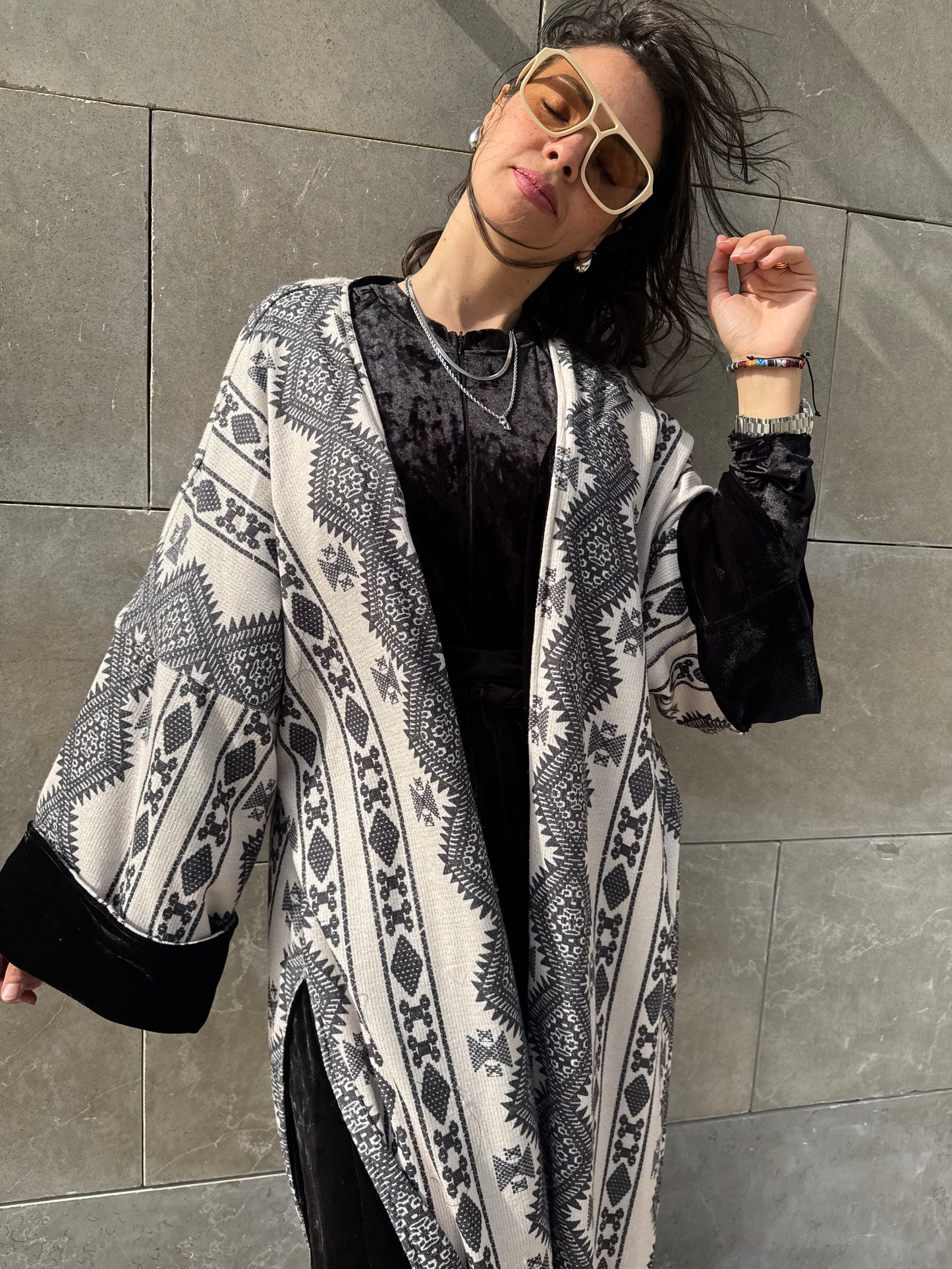 Luna Dual-Face Caftan