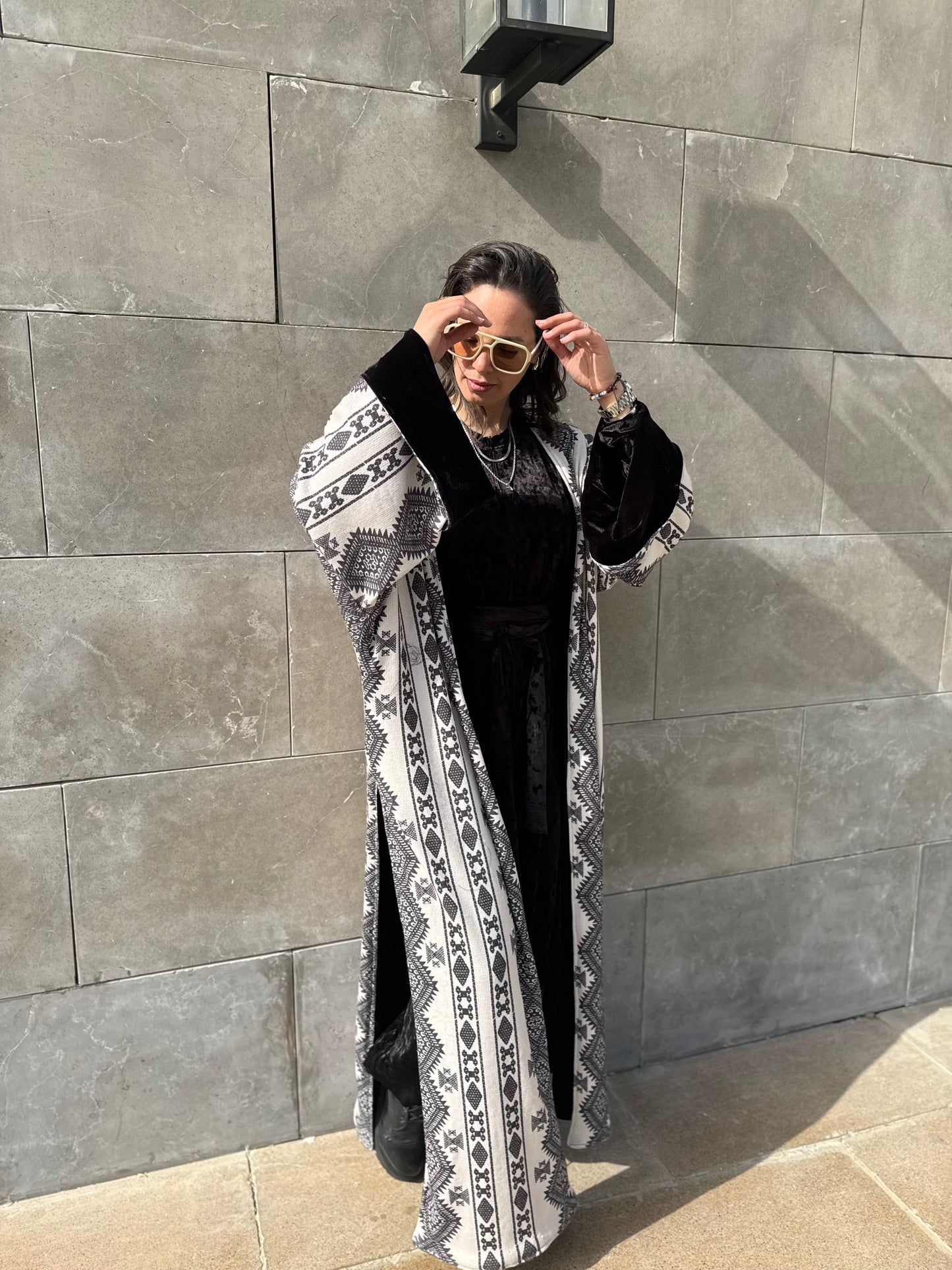 Luna Dual-Face Caftan