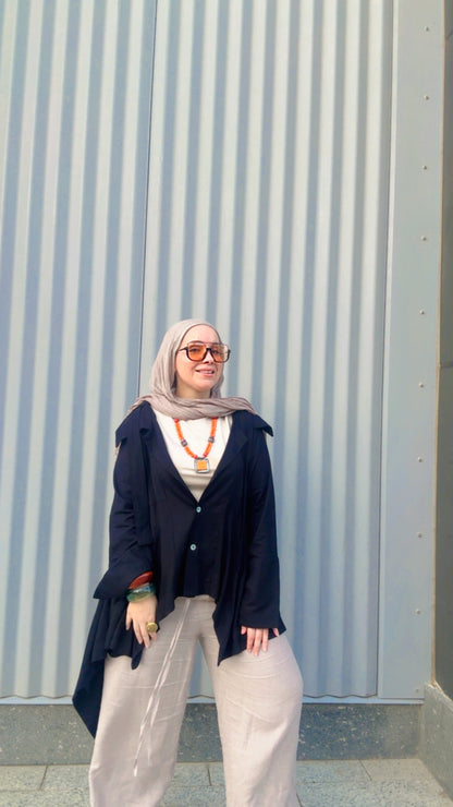 Long Flowy Blouse