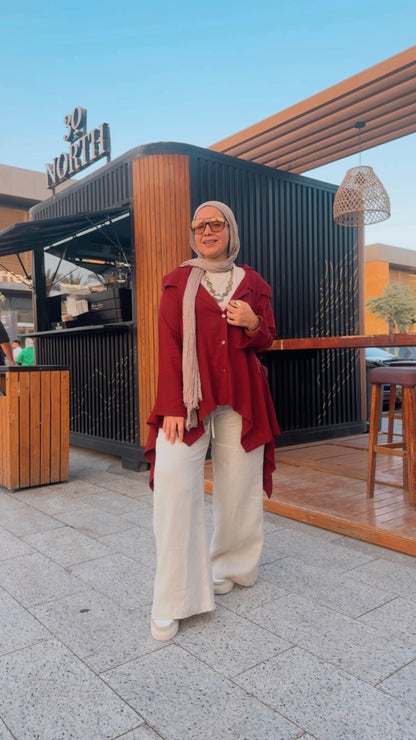 Long Flowy Blouse