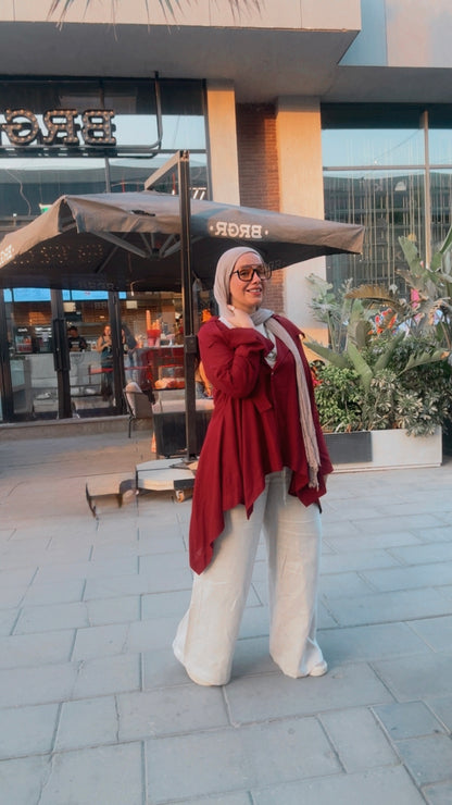Long Flowy Blouse