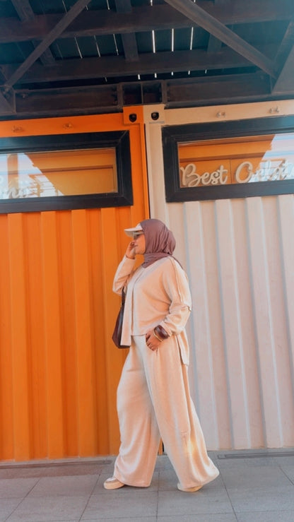 The Cozy Knit Set - Off White