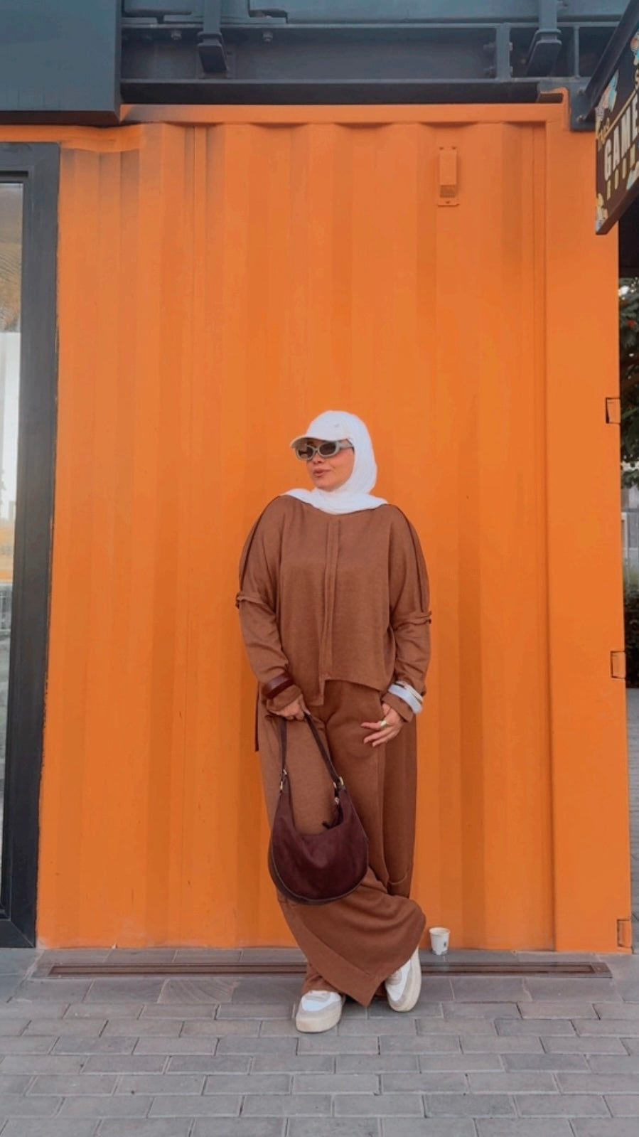 The Cozy Knit Set - Toffee Brown