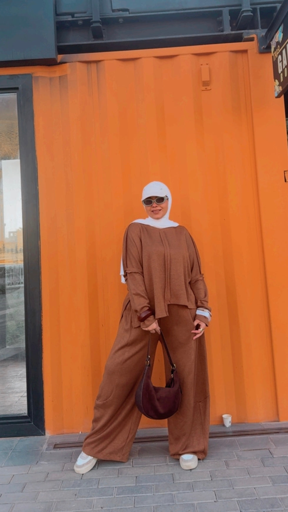 The Cozy Knit Set - Toffee Brown