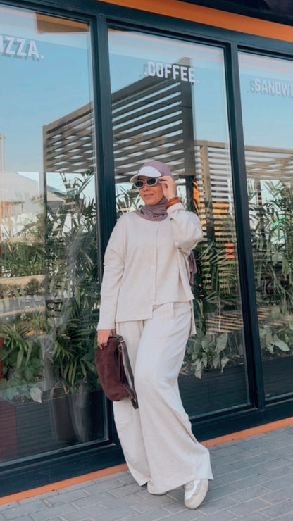 The Cozy Knit Set - Off White